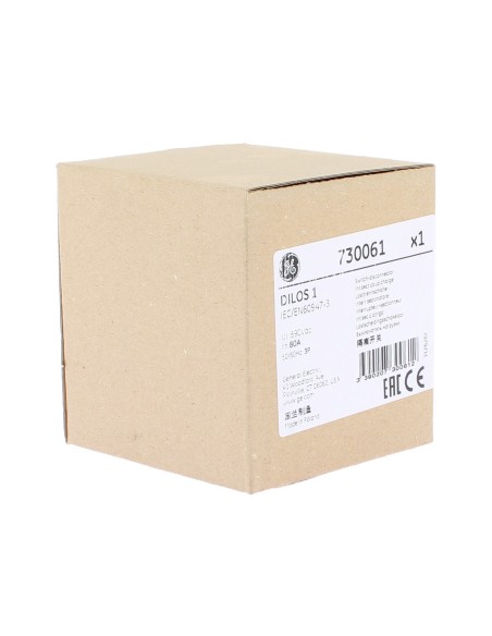 Ge power 730061 d/061315-201 3p dilos 1 - 80a switch disconnector