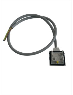 Schneider kbc10cs201 spina 10a 2ph+n  Giallo con cavo 80cm