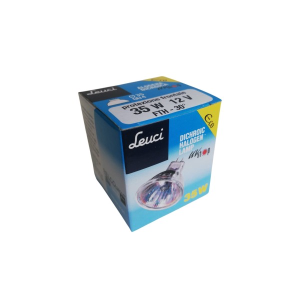 Leuci 840494.0101 lampadina dicroica d.35mm 3000k gu4 35w 12v 30°