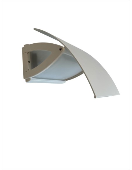 Performance 008424 Tango 20 1x18w/t white with adjustable fin dim.20cm