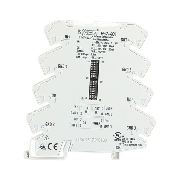 Wago 857-401 Ui Iso-Amp amplificatore di isolamento