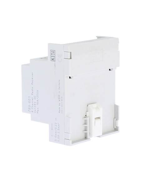 WAGO 789-601 ricevitore radio a 4 canali con 4 contatti normalmente aperti 16a 24vdc