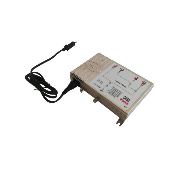 4 input 40db / 120dbuv amplifier