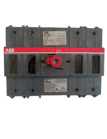 Abb kx 693 1 Ot 160e4 160a 4p rotary switch disconnector without handle