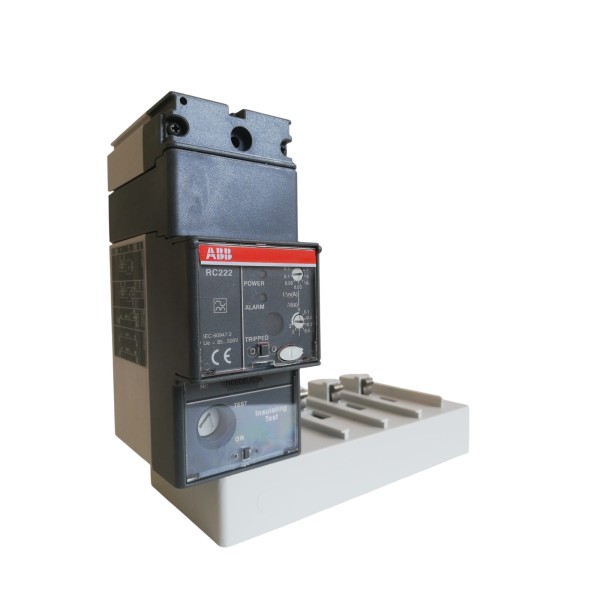 Abb rc222//1 déclencheur différentiel abaissé t1 4p fixe 1sda053869r1