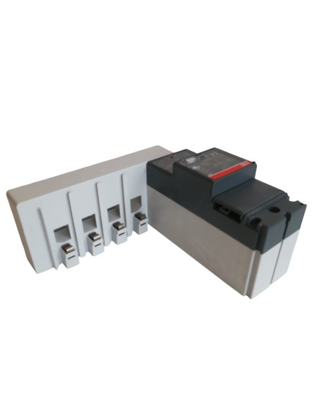 Abb 1sda053869r1 rc222/1 sganciatore differenziale ribassato  t1 4p fisso