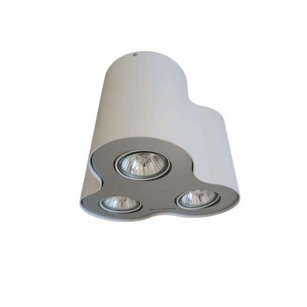 Philips 563333110 - 3 white cylinder halogen spots - 3x50w gu10