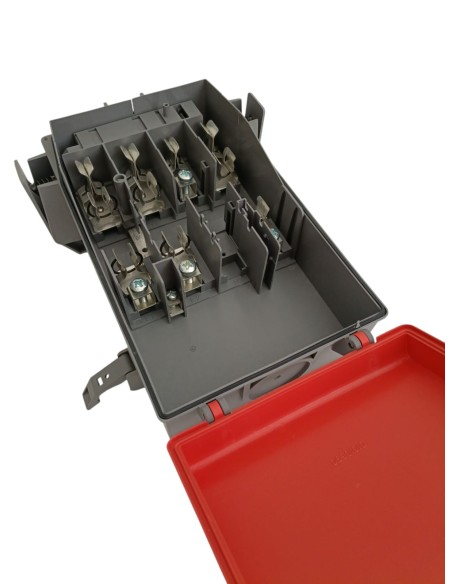 Zucchini 55625052 cassetta derivazione 3p+n+t 63a con base fusibili linea sb4