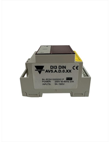 Gavazzi di3dinav5ad0xx digital indicator DIN rail mounting