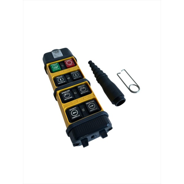 Spa model 8-button wall-mounted push-button panel ter//ravasi