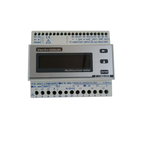 LCD de alto rendimiento rs485 imp/todo análisis de red.