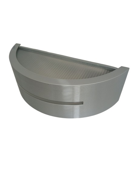 Performance in Lighting 007727 applique murale masque halogène en métal gris