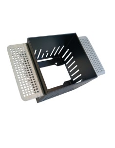 Viabizzuno f6 011 53 m1 90° scomparsa totale corpo nero kit escluso