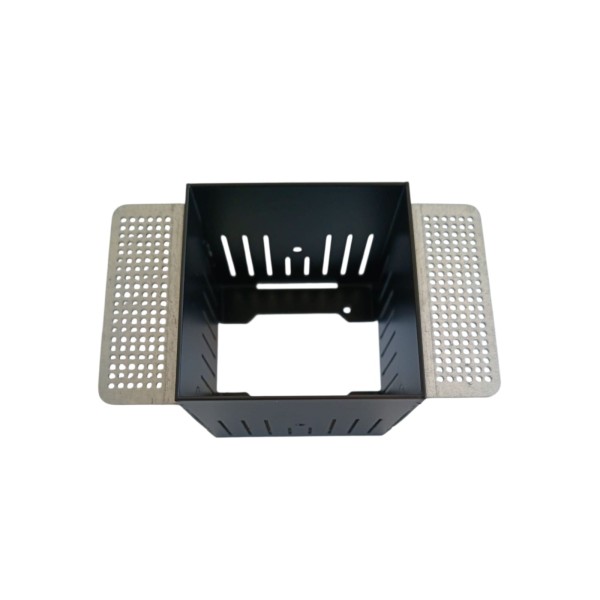 Viabizzuno f6 011 53 m1 90° scomparsa totale corpo nero kit escluso