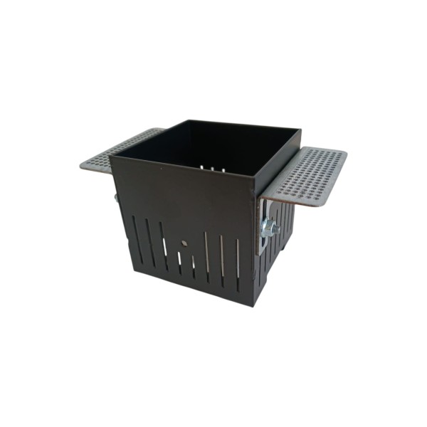 Viabizzuno f6 011 53 m1 90° scomparsa totale corpo nero kit escluso