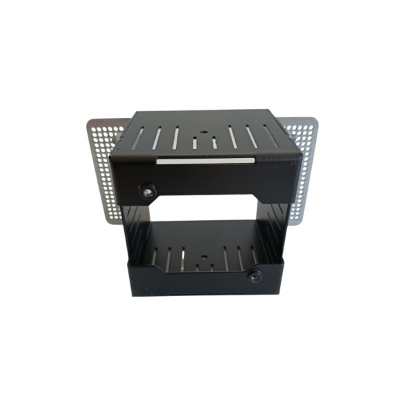 Viabizzuno f6 011 53 m1 90° scomparsa totale corpo nero kit escluso