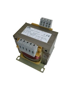 Erc 800990/990 single-phase transformer cs ip00 250va pri: 230-400v sec: 12-24v