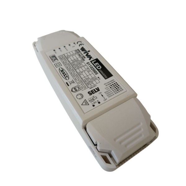 Wiva 61102005 wp03-p-d 20w cc/cv dali/push alimentatore led