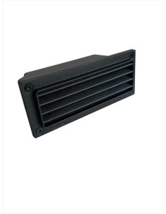 Simes S.4559.09 Minibrique rettangolare con griglia nero 7w G23 Ip54 Dim.185x76x92