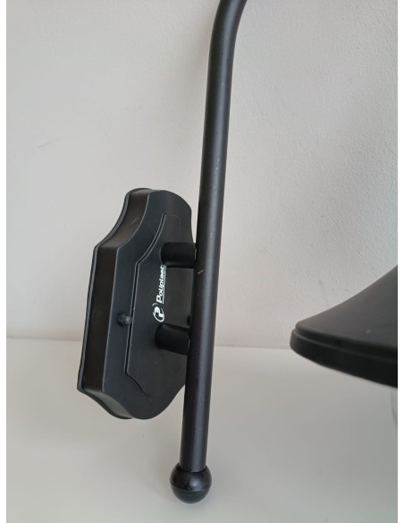 Poliplast 400408 lanterna attacco a parete e27 60w ip44  elena nera