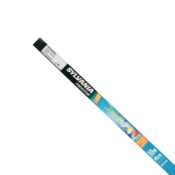 Sylvania 0002225 f30t8 aquastar fluorescent tube 30w