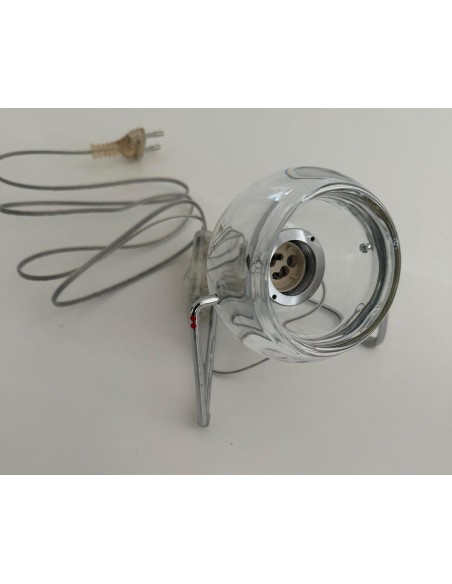 Fabbian d57b0300 Beluga lampada tavolo in vetro cristallo trasparente 1x50w gu10