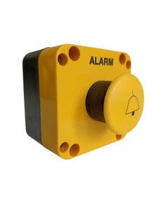 Giovenzana PQ01FN3 1 yellow mushroom alarm button 40mm