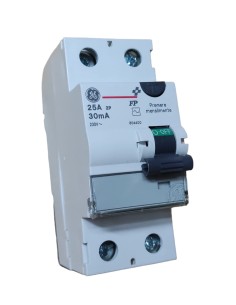 Ge power 604400 fp225/30 interruttore differenziale puro  2p tipo ac 0,03a 25a 2m