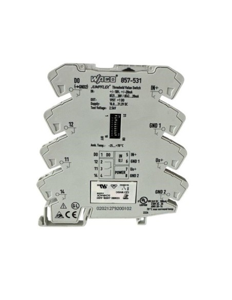 Wago 857-531 TVS analogico, swithc per valore di soglia per segnali analogici
