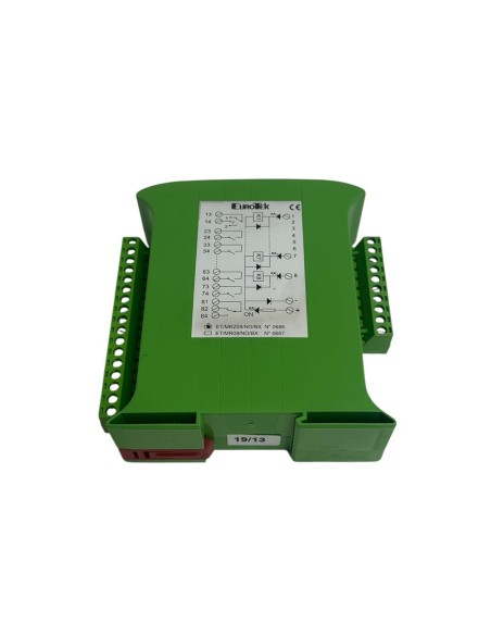 Eurotek eutet0686 et-mrz08//no//bx//n interfaccia 8 rele per plc