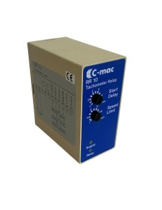 C-mac rr10 tachometer relay 24vdc octal
