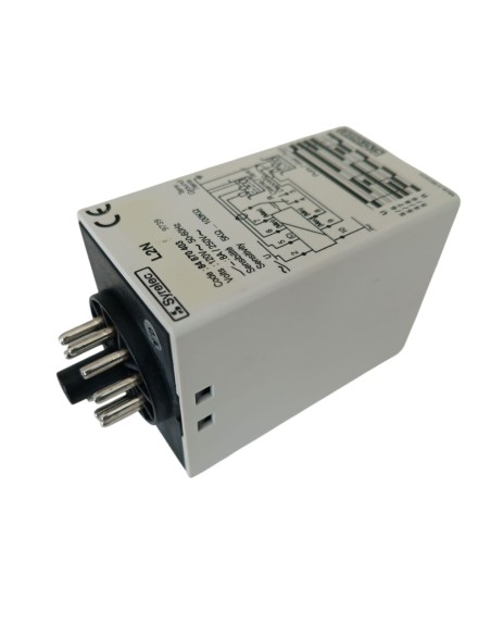 Crouzet 84870403 l2n level control relay 110vac undecal