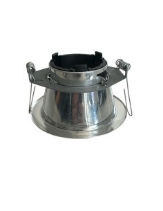 Targetti 42349 faretto archite qrcb51 cromo diam.foro 95mm gx 5,3 50w max ip20 2