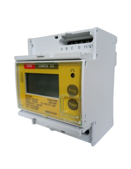 Ime ce4dt06a4 conto d4-pd active and reactive energy meter 190-440vac 10-63a rs485 modbus