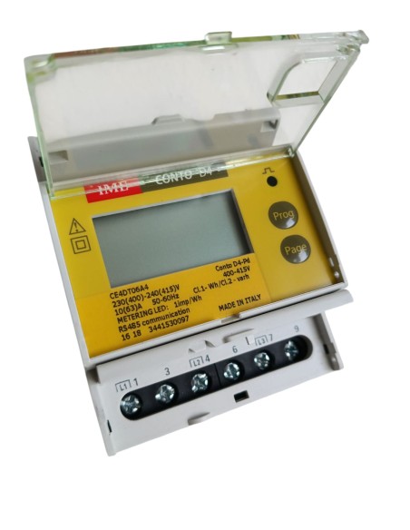 Ime ce4dt06a4 conto d4-pd active and reactive energy meter 190-440vac 10-63a rs485 modbus