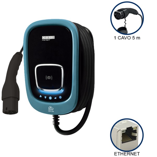 WALLBOX VIARIS UNI CT274ETH 7.4KW 1CAV 5M CT2+ETH