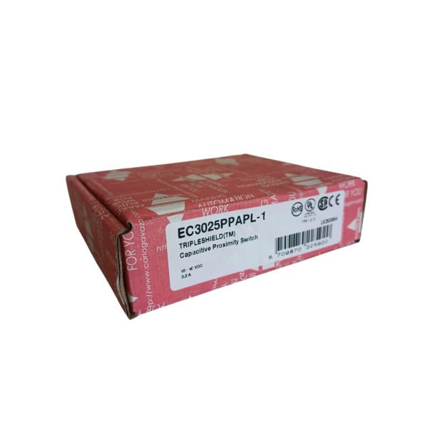 Gavazzi ec3025ppapl-1 capacitive sensor m30 sn25mm 10..40vdc pnp plastic connector m12