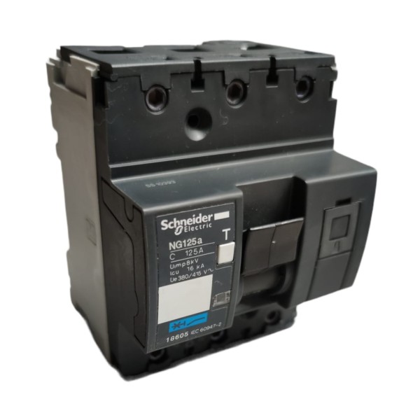 SCHNEIDER INTERRUTTORE AUTOMATICO NG125A 3P 125A CURVA  C 16KA