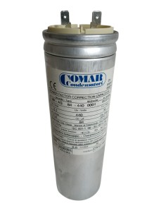 Comar condensatori 8490384  condensatore trifase 5,1kvar 84mf 440v