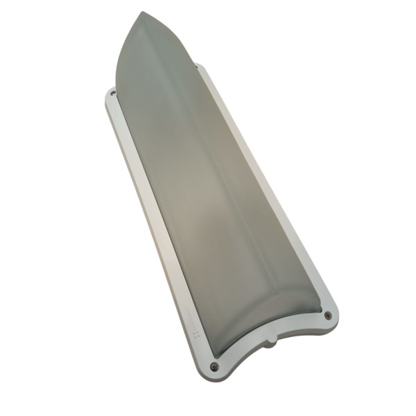 Lombardo lb891m1 vela 400 lampada a parete 2xe27 bianco ip65