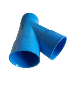 Aertecnica tr054 derivazione pvc d50 a 45° ff 2