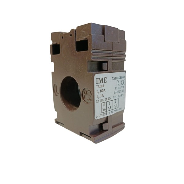 Ime tabb10b800 taibb trasformatore amperometrico d. 21mm-16x12,5mm 80/1a