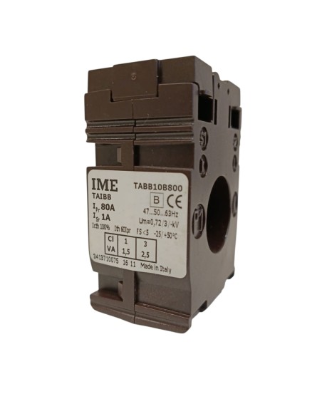 Ime tabb10b800 taibb current transformer d. 21mm-16x12.5mm 80/1a